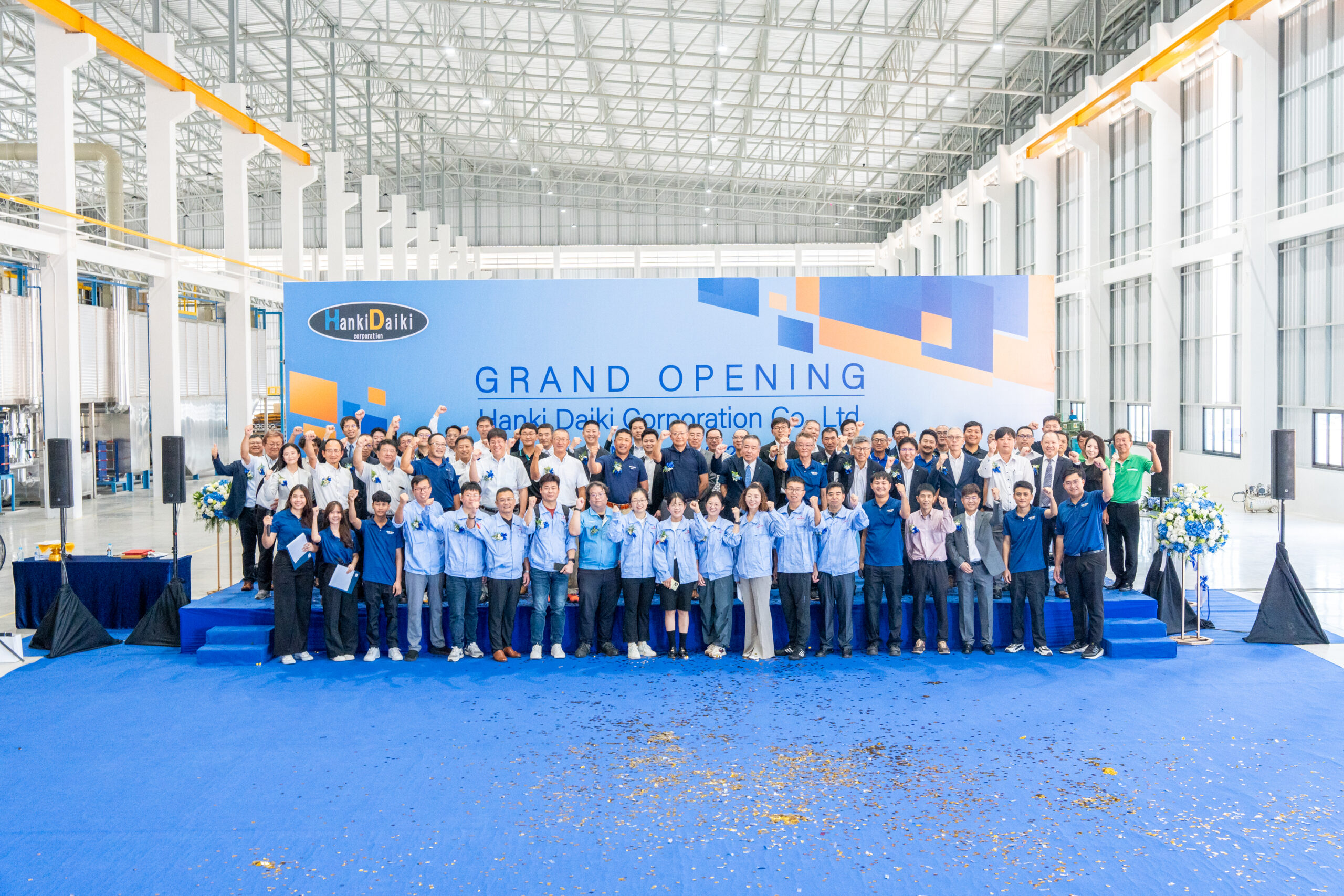 Opening Ceremony of HANKI DAIKI Corporation Factory